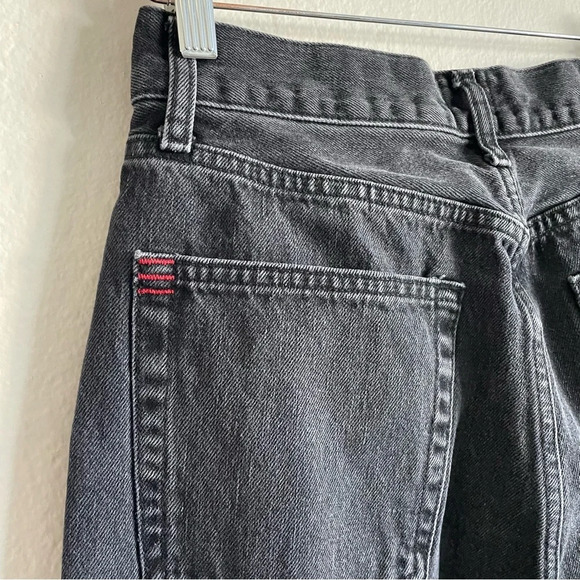 BDG Urban Outfitter Jeans Women’s 27 Black High Rise Baggy Skater Ripped Grunge - Picture 12 of 16